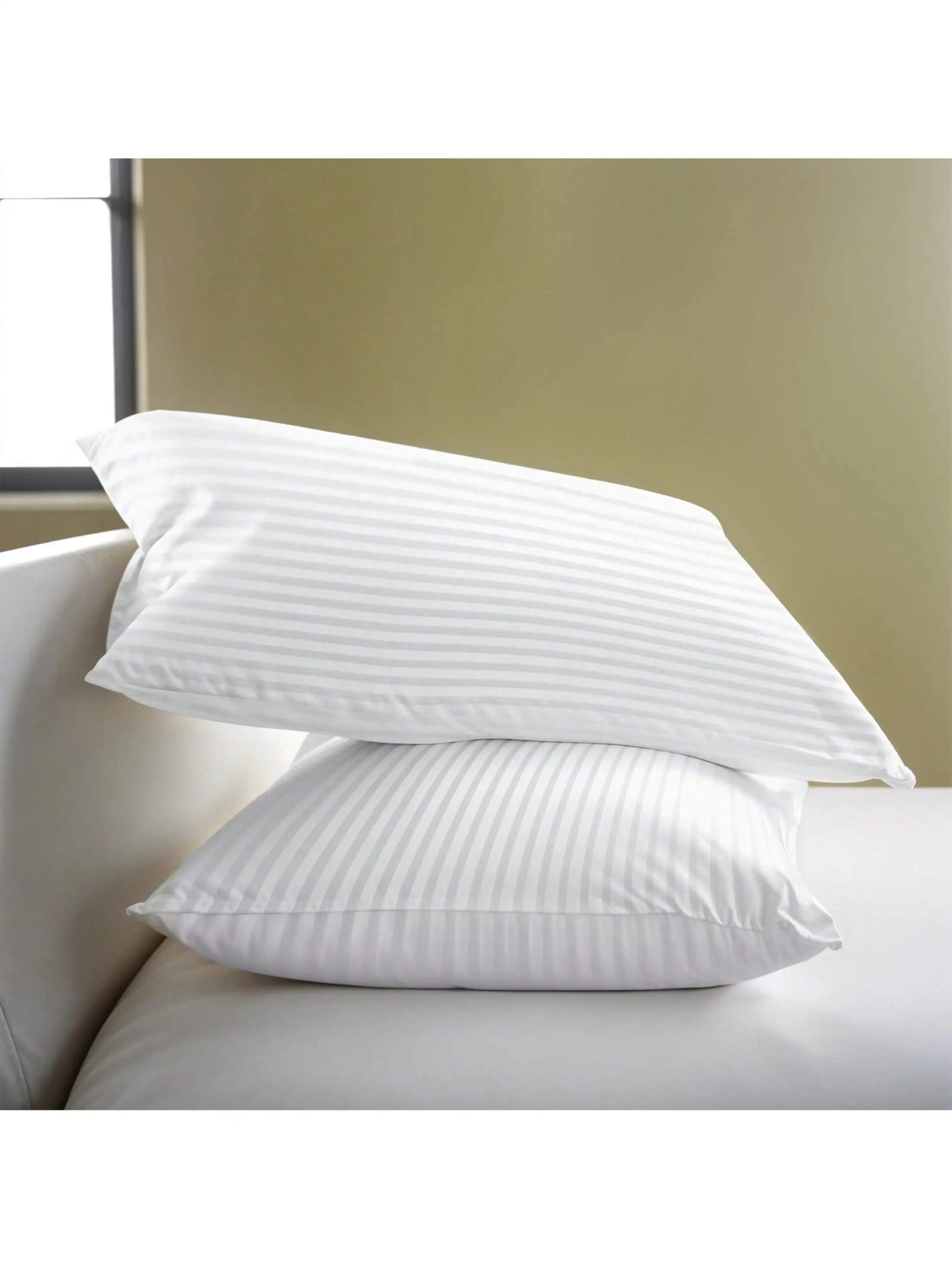 1435-0a8807.jpg Soft Supportive Hotel Style Bed Pillows Set of 2 - Image 1
