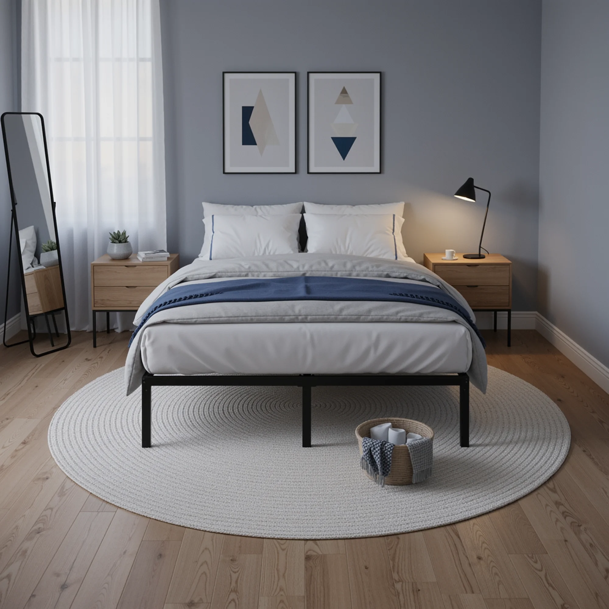 1620-fe56e0.png Minimalist Metal Bed Frame for Twin, Full, Queen & King Mattresses - Image 1