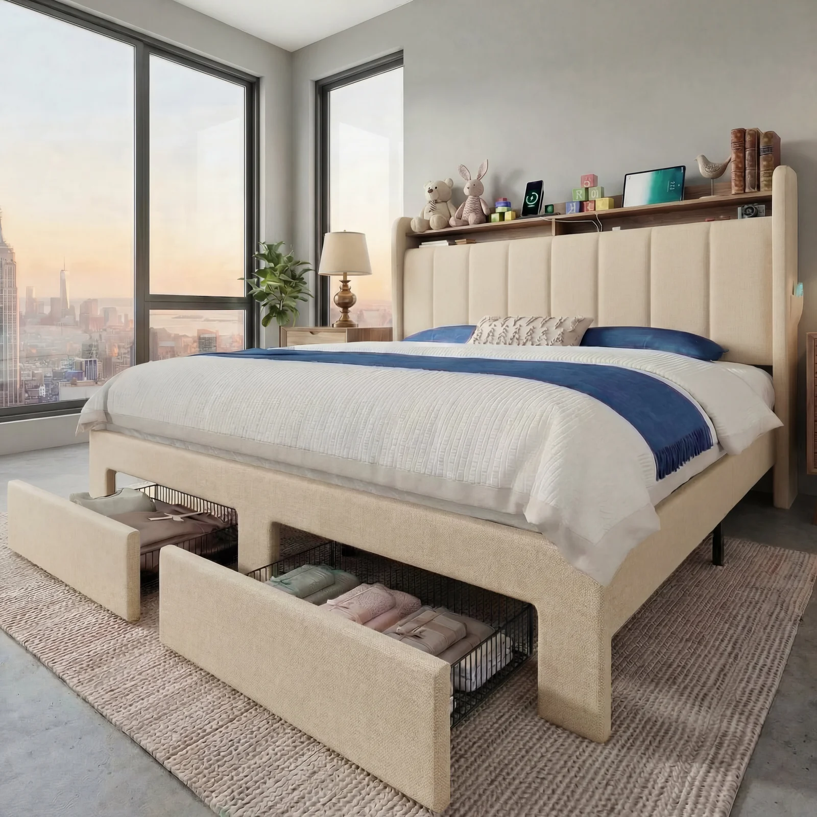 Beige Linen