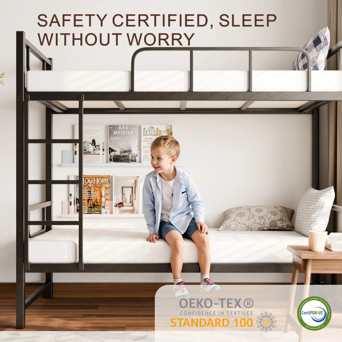 High-Density Gel Memory Foam Mattress for Comfortable Sleep - Image 5