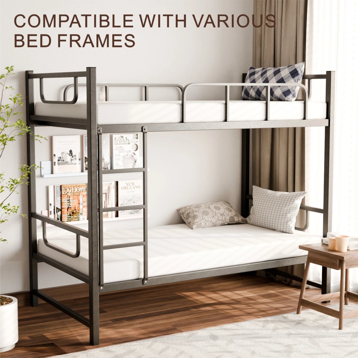 High-Density Gel Memory Foam Mattress for Comfortable Sleep - Image 4