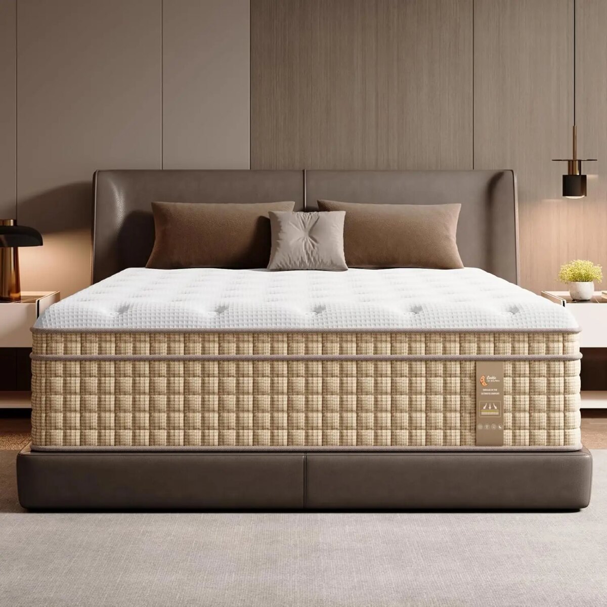 Certified Safe Gel Memory Foam Hybrid Mattress – Twin/Queen Size - Image 6